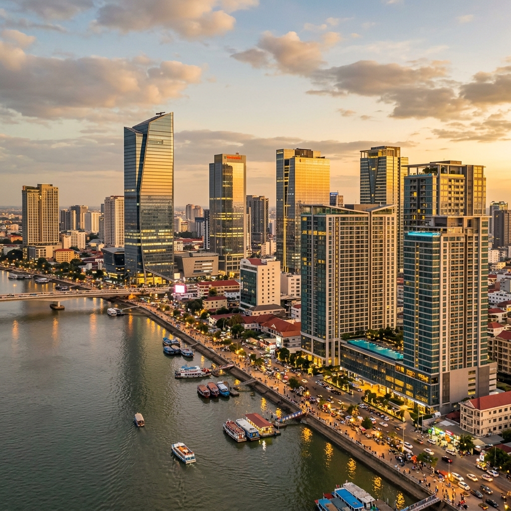 Phnom Penh Skyline